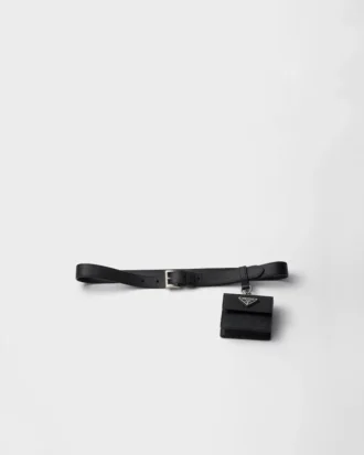 Saffiano Leather Belt