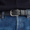 Saffiano Leather Belt