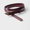 Saffiano Leather Belt