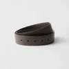 Saffiano Leather Belt Strap