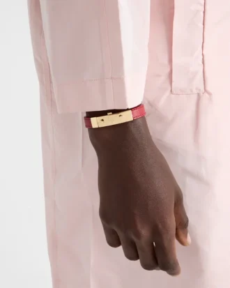 Saffiano Leather Bracelet