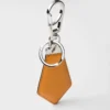 Saffiano Leather Keychain