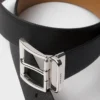 Saffiano Leather Reversible Belt