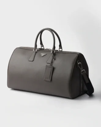 Saffiano Leather Travel Bag