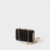 Satin Mini-Clutch with Shoulder Strap