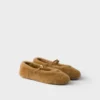 Shearling Ballerinas
