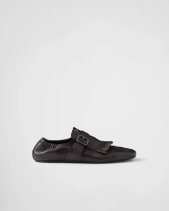 Shuffle Fringed Monk Strap Shoes