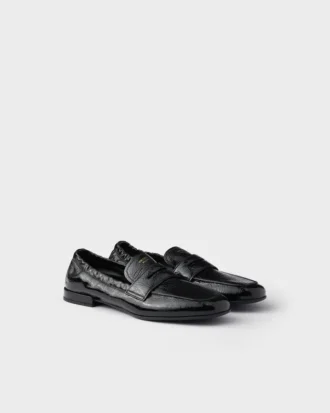 Shuffle Patent Leather Loafers
