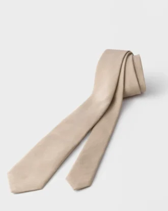 Silk and Linen Tie