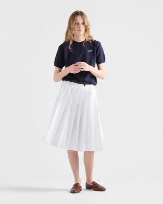 Silk Crew-Neck Sweater