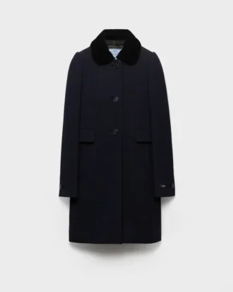 Single-Breasted Natta Fabric Coat