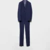Single Breasted Wool and Mohair Suit