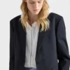 Single-Breasted Wool Jacket