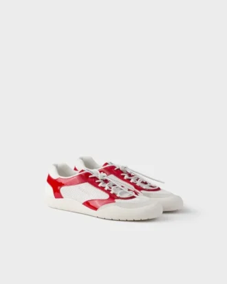Speedrock Patent Leather and Mesh Fabric Sneakers