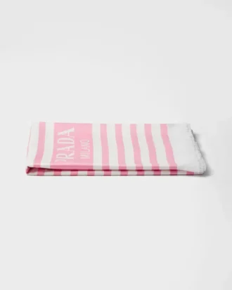 Striped Cotton Beach Towel