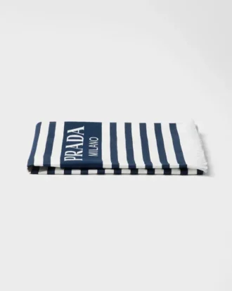 Striped Cotton Beach Towel