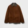 Suede Caban Jacket