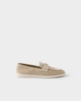 Suede Loafers
