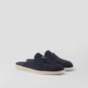 Suede Mules