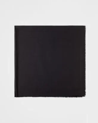 Symbole Silk and Wool Jacquard Shawl