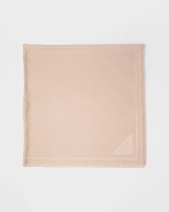 Symbole Silk and Wool Jacquard Shawl