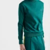 Technical Fabric Turtleneck Sweatshirt