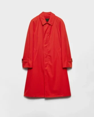 Technical Gabardine Coat