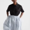 Technical Taffeta Skirt