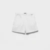Twill Swim Trunks
