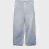 Washed Gabardine Pants
