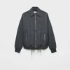 Wool and Cashmere Blouson Jacket