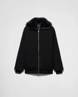 Wool and Cashmere Cardigan