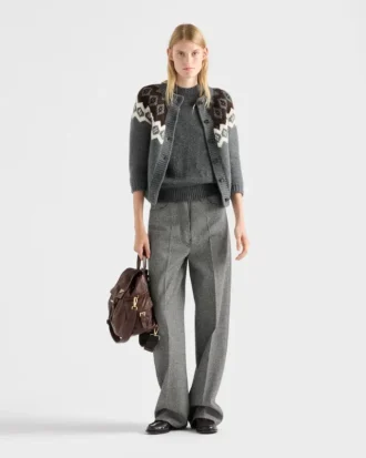 Wool and Cashmere Cardigan