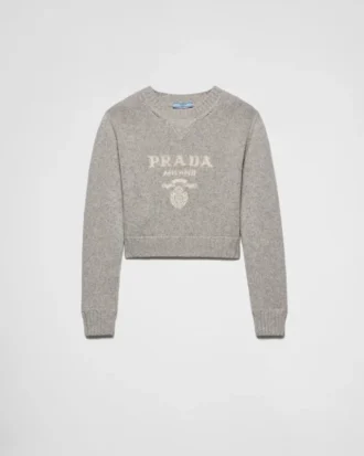 Wool and Cashmere Crew-Neck Sweater