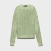 Wool and Cashmere Crew-Neck Sweater