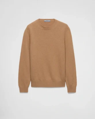 Wool and Cashmere Crew-Neck Sweater