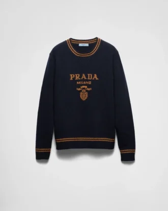 Wool and Cashmere Crew-Neck Sweater