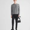 Wool and Cashmere Crew-Neck Sweater