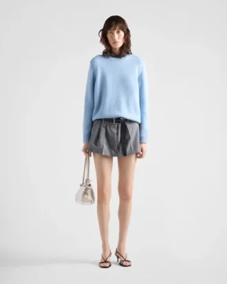 Wool and Cashmere Crew-Neck Sweater