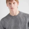 Wool and Cashmere Crew-Neck Sweater