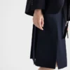 Wool Hopsack Skirt