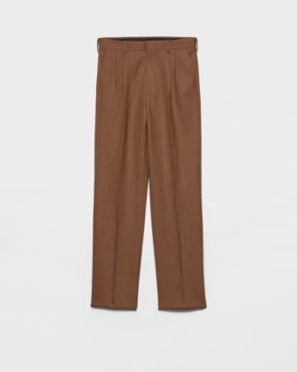 Wool Pinstripe Pants